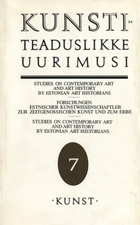 Kunstiteaduslikke uurimusi
