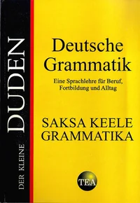 Saksa keele grammatika. Der Kleine Duden. Deutsche Grammatik