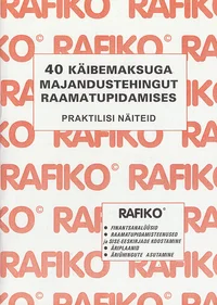 40 käibemaksuga majandustehingut raamatupidamises