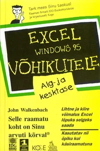 Excel Windows 95 võhikutele