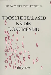 Töösuhetealased näidisdokumendid