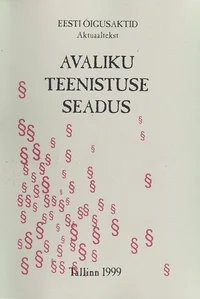 Avaliku teenistuse seadus