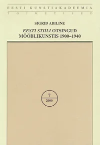 Eesti stiili otsingud mööblikunstis 1900-1940