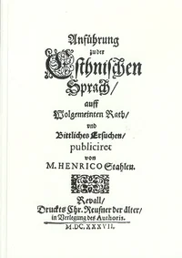 Anführung zu der Esthnischen Sprach