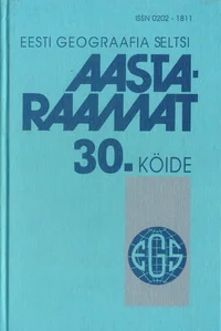 Eesti Geograafia Seltsi aastaraamat