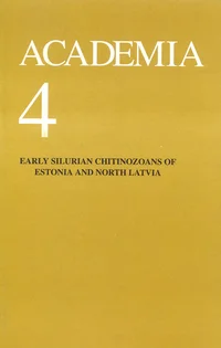 Early Silurian Chitinozoans of Estonia And North Latvia