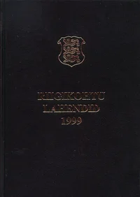 Riigikohtu lahendid 1999