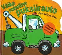 Väike roheline puksiirauto