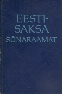 Eesti-saksa sõnaraamat