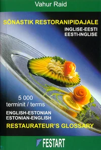Inglise-eesti/eesti-inglise sõnastik restoranipidajale