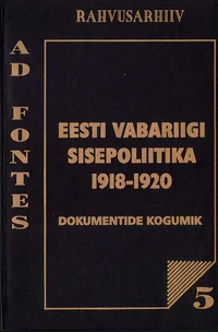 Eesti Vabariigi sisepoliitika 1918-1920