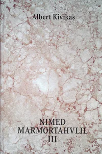 Nimed marmortahvlil