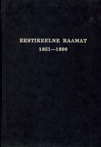 Eestikeelne raamat 1851–1900