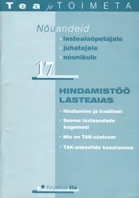 Hindamistöö lasteaias