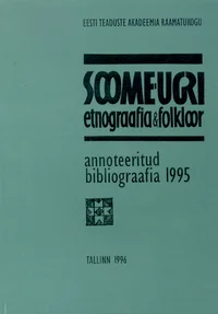 Soome-ugri etnograafia ja folkloor