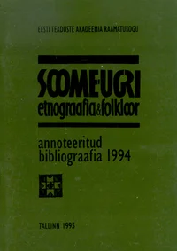 Soome-ugri etnograafia ja folkloor