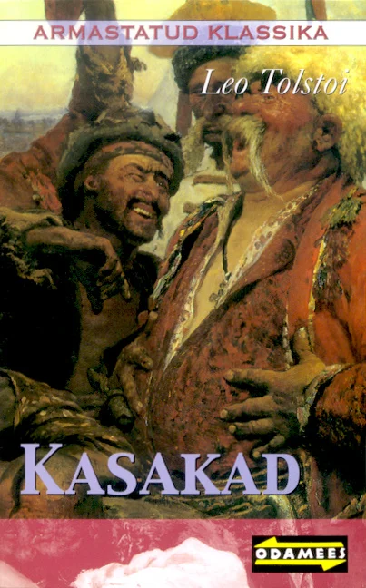 Kasakad - Lev Tolstoi (Odamees, 2002). Realistlikus õlimaali stiilis kujutis kahest kasakast, kes omavahel elavalt vestlevad või vaidlevad, taustal näha kolmas kuju. Soojad pruunid ja punased toonid annavad pildile ajaloolise ja dramaatilise õhkkonna.