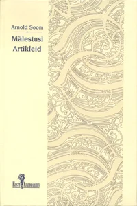 Mälestusi. Artikleid