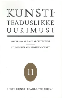 Kunstiteaduslikke uurimusi 2003/1-2
