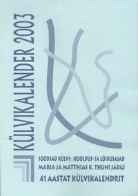 Külvikalender 2003