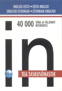 Inglise-eesti/eesti-inglise taskusõnastik. English-estonian/estonian-english pocket dictionary