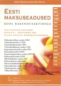 Eesti maksuseadused koos rakendusaktidega