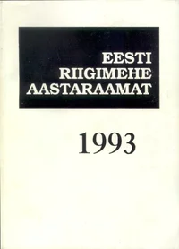 Eesti riigimehe aastaraamat 1993