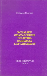 Kohaliku omavalitsuse poliitika Saksamaa Liitvabariigis
