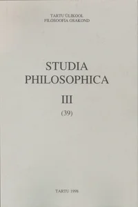 Studia philosophica