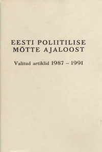 Eesti poliitilise mõtte ajaloost
