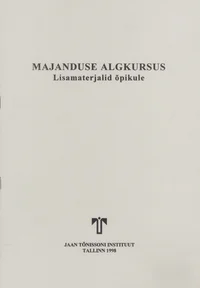 Majanduse algkursus