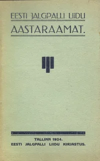 Eesti Jalgpalli Liidu aastaraamat 1924