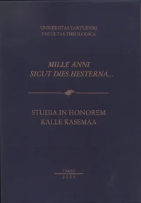 Mille anni sicut dies hesterna... Studia in honorem Kalle Kasemaa