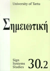 Sign Systems Studies 30.2