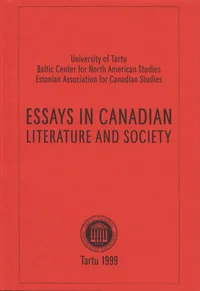 Essays in Canadian Literature and Society