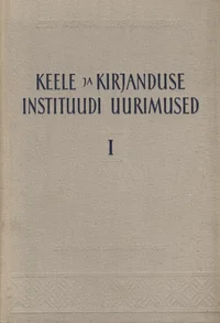 Keele ja Kirjanduse Instituudi uurimused