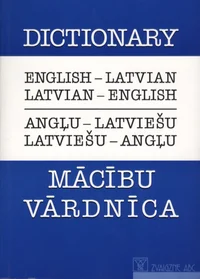 English-Latvian, Latvian-English Dictionary