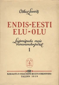 Endis-Eesti elu-olu