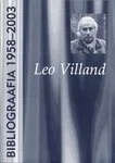 Leo Villandi tööde bibliograafia 1958-2003