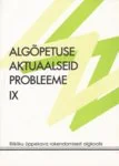 Algõpetuse aktuaalseid probleeme