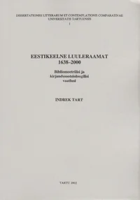 Eestikeelne luuleraamat 1638-2000