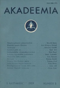 Akadeemia 1989/05