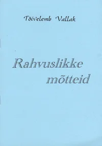 Rahvuslikke mõtteid