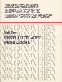 Eesti lihtlause probleeme