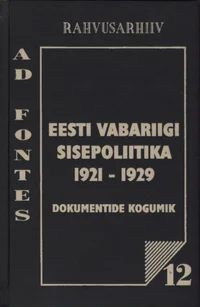 Eesti Vabariigi sisepoliitika 1921-1929