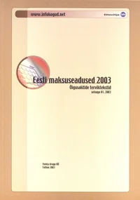 Eesti maksuseadused 2003