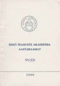Eesti Teaduste Akadeemia aastaraamat
