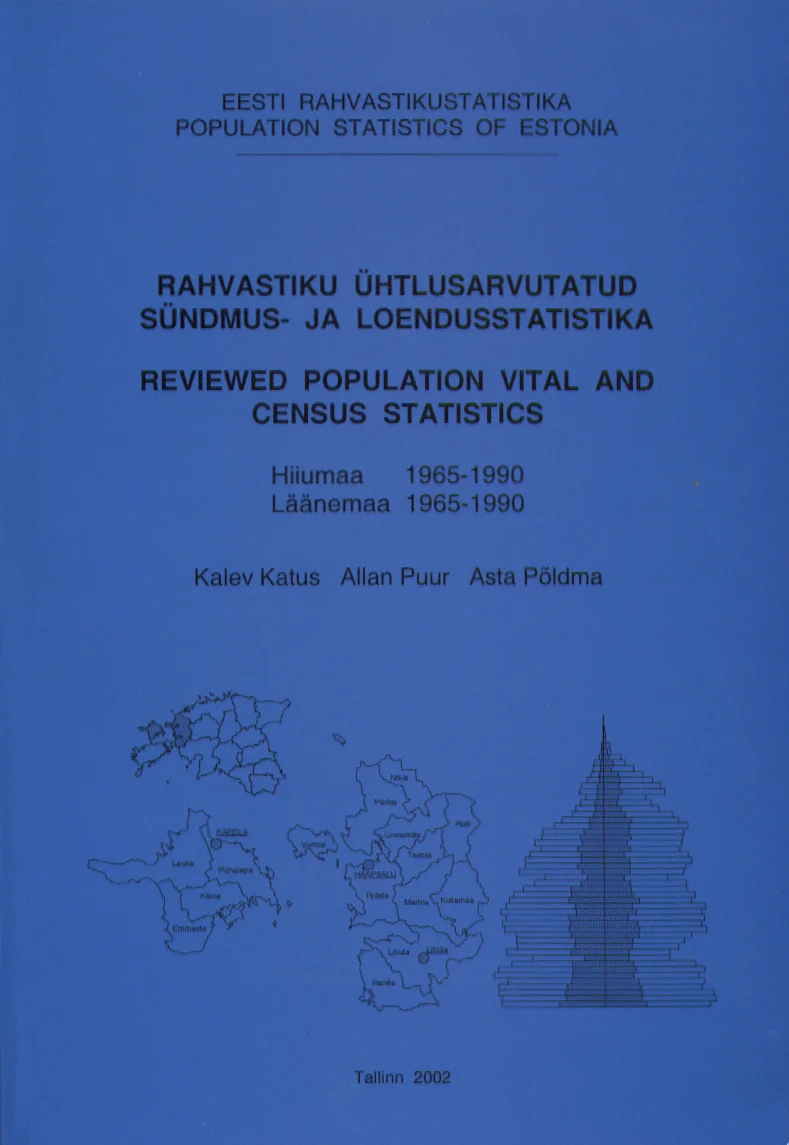 Rahvastiku ühtlusarvutatud sündmus- ja loendusstatistika. Reviewed population vital and census statistics - Kalev Katus, Allan Puur, Asta Põldma