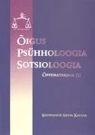 Õigus Psühholoogia Sotsioloogia