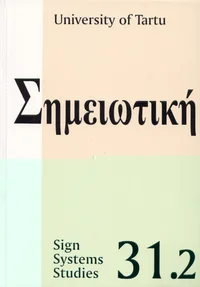 Sign Systems Studies 31.2
